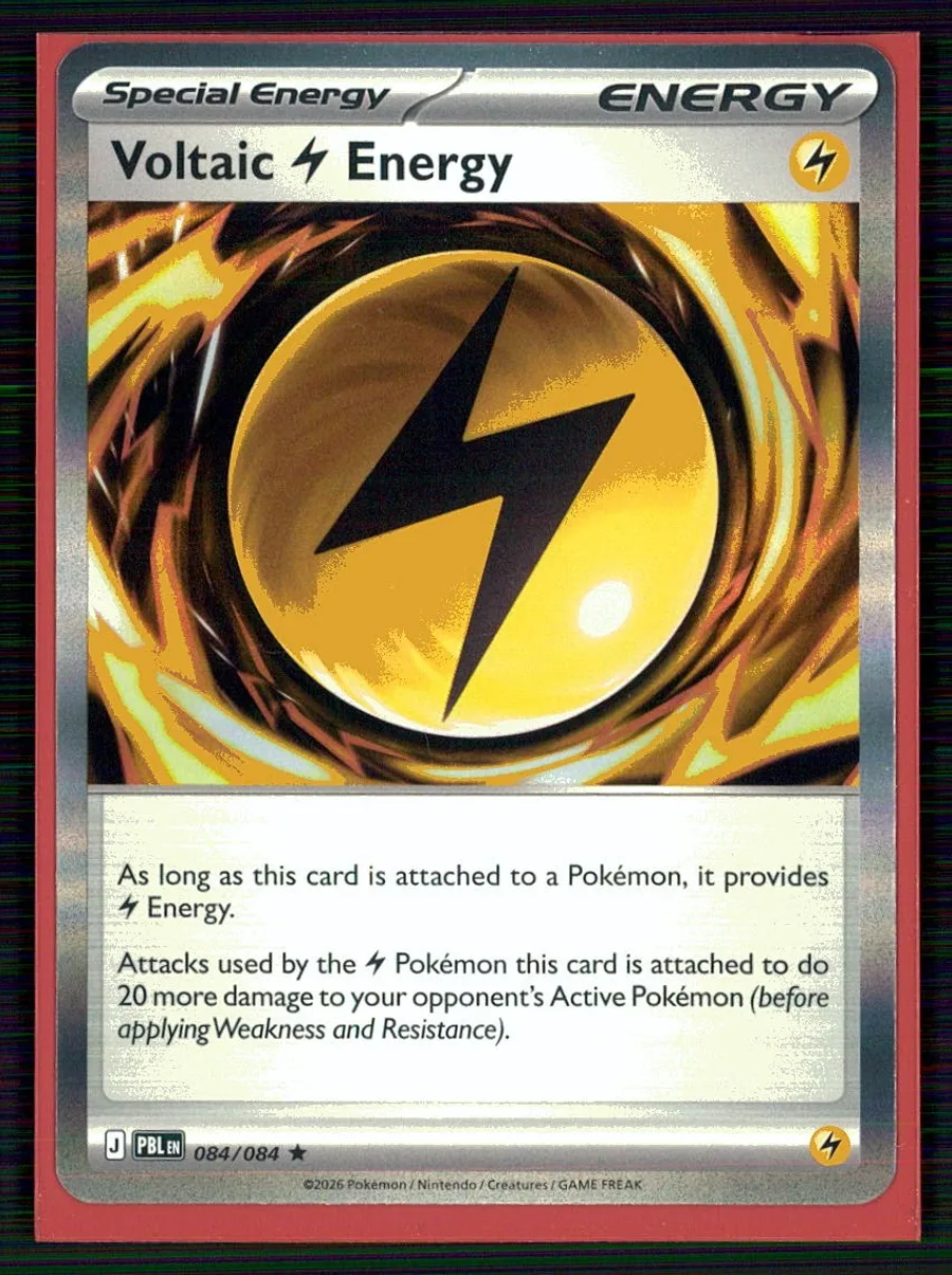 Voltaic Lightning Energy Pitch Black #84