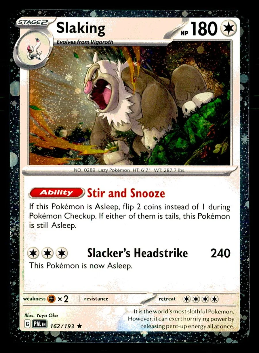 Slaking Paldea Evolved #162