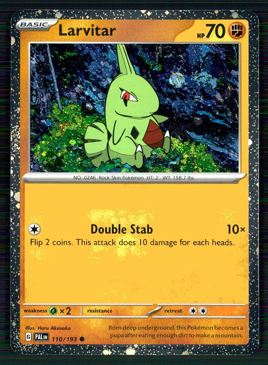 Larvitar Paldea Evolved #110