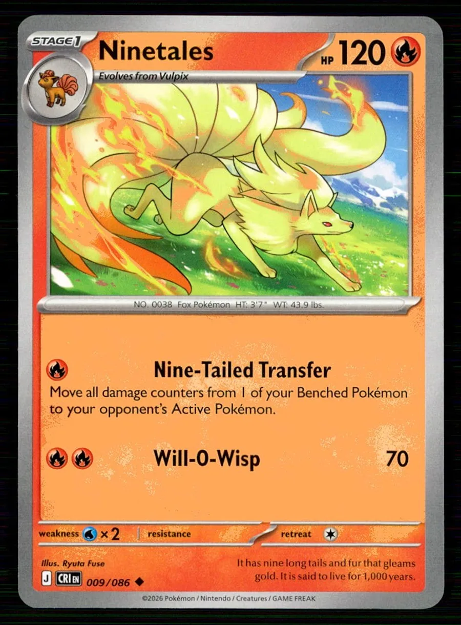 Ninetales Chaos Rising #9