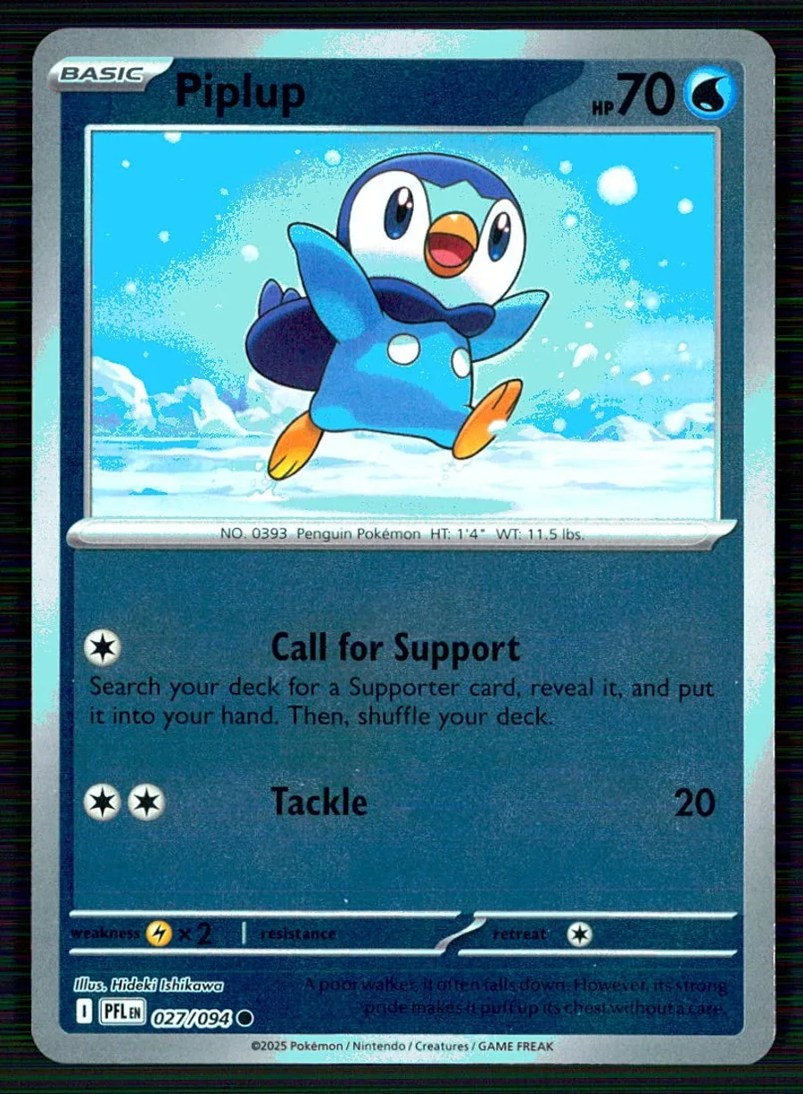 Piplup Phantasmal Flames #27
