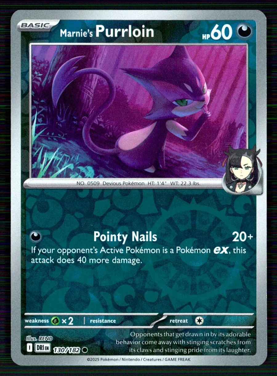 Marnie's Purrloin Destined Rivals #130