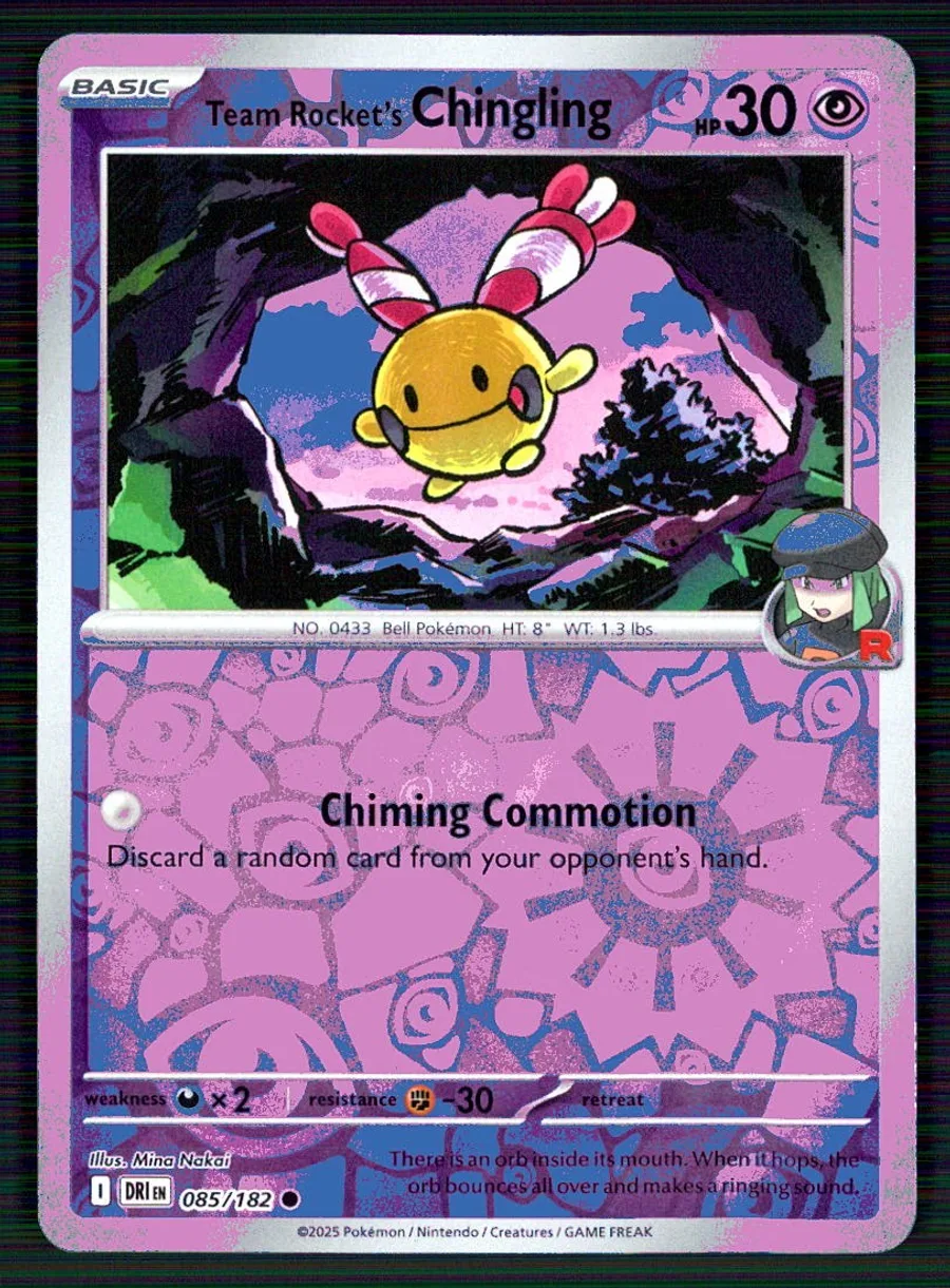 Team Rocket's Chingling Destined Rivals #85