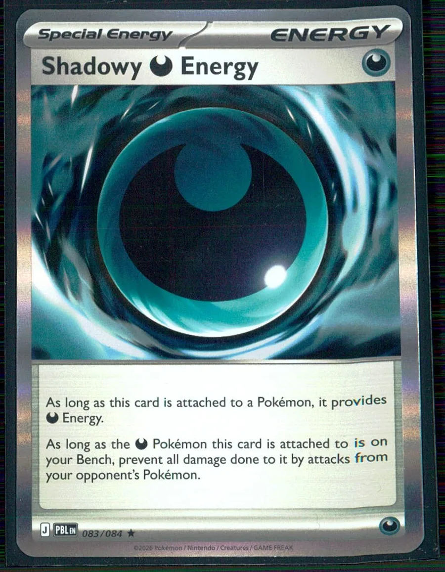 Shadowy Darkness Energy Pitch Black #83